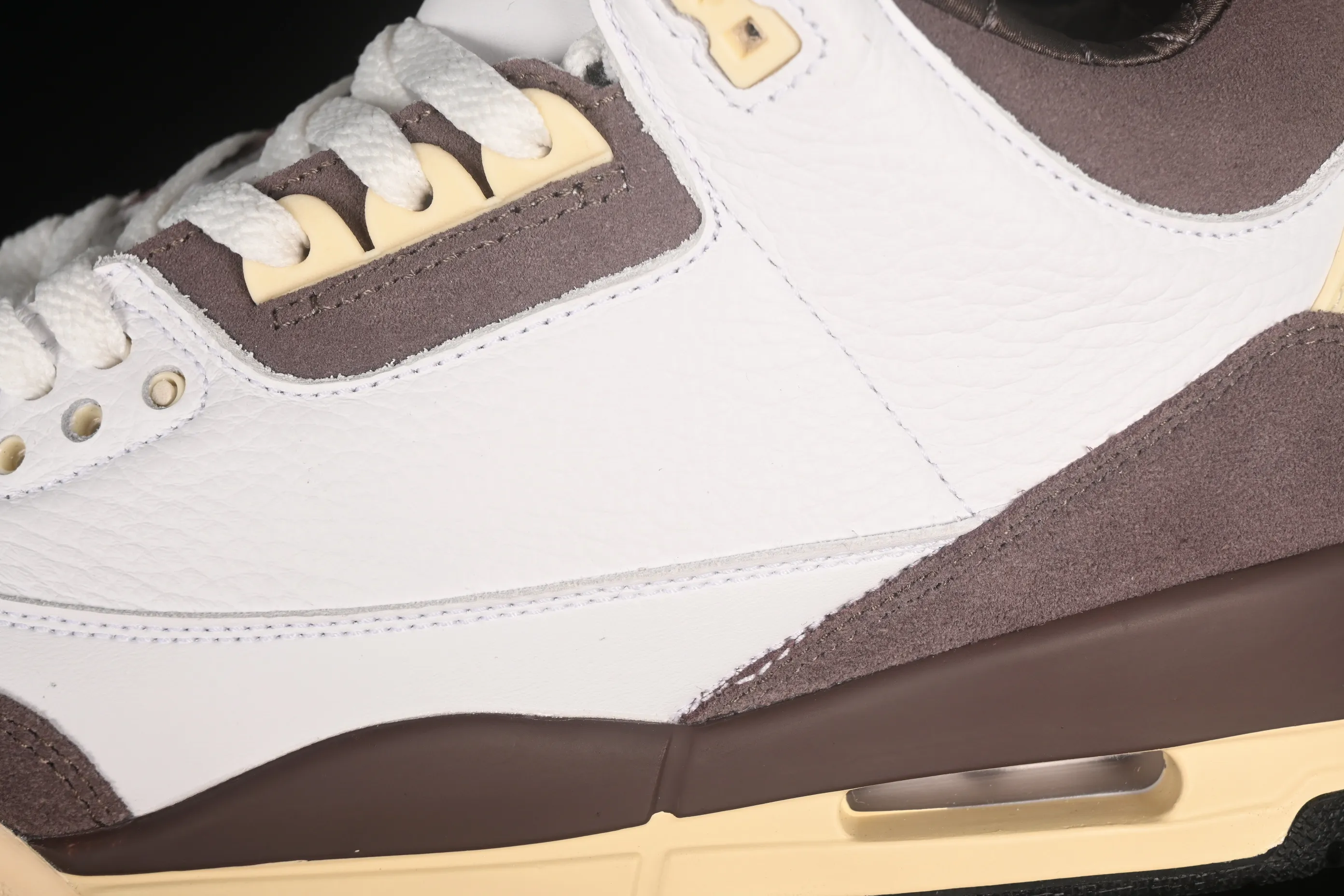 All Categories Air Jordan Jordan Series Basketball Shoes Air Jordan 3 Special Price #ZG Version Air Jordan 3 Retro "Baimoka" AJ3 Joe 3 White Mocha DH3434-113